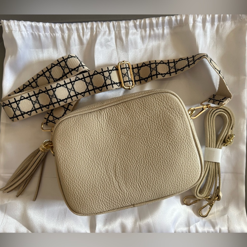 NWOT ITALIAN LEATHER CROSSBODY